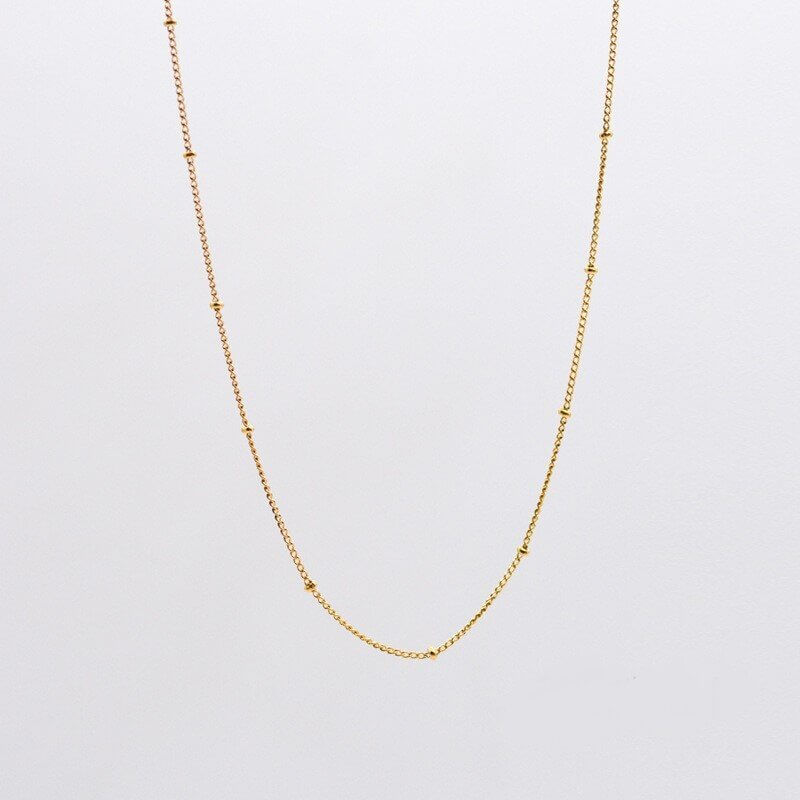 Classic Gold Chain Necklace Collection