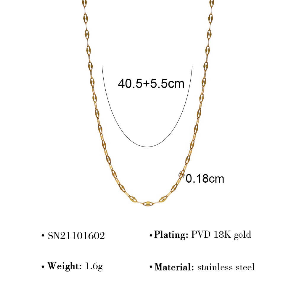 Classic Gold Chain Necklace Collection