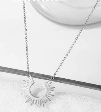 Sunburst Pendant Necklace