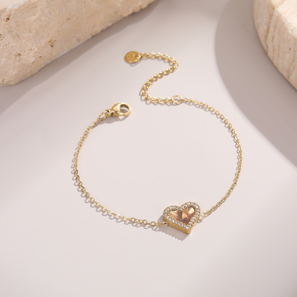Heart Charm Bracelet