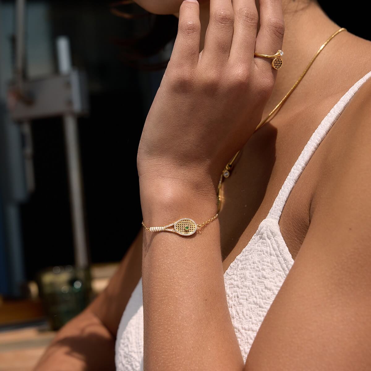 316 Stainless Steel Necklaces Tennis-inspired
