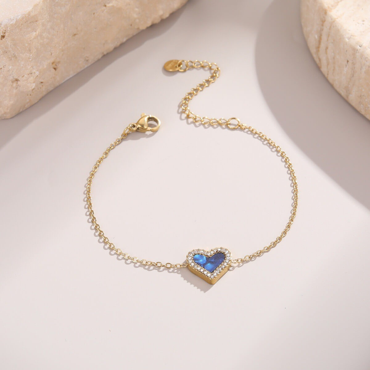 Heart Charm Bracelet