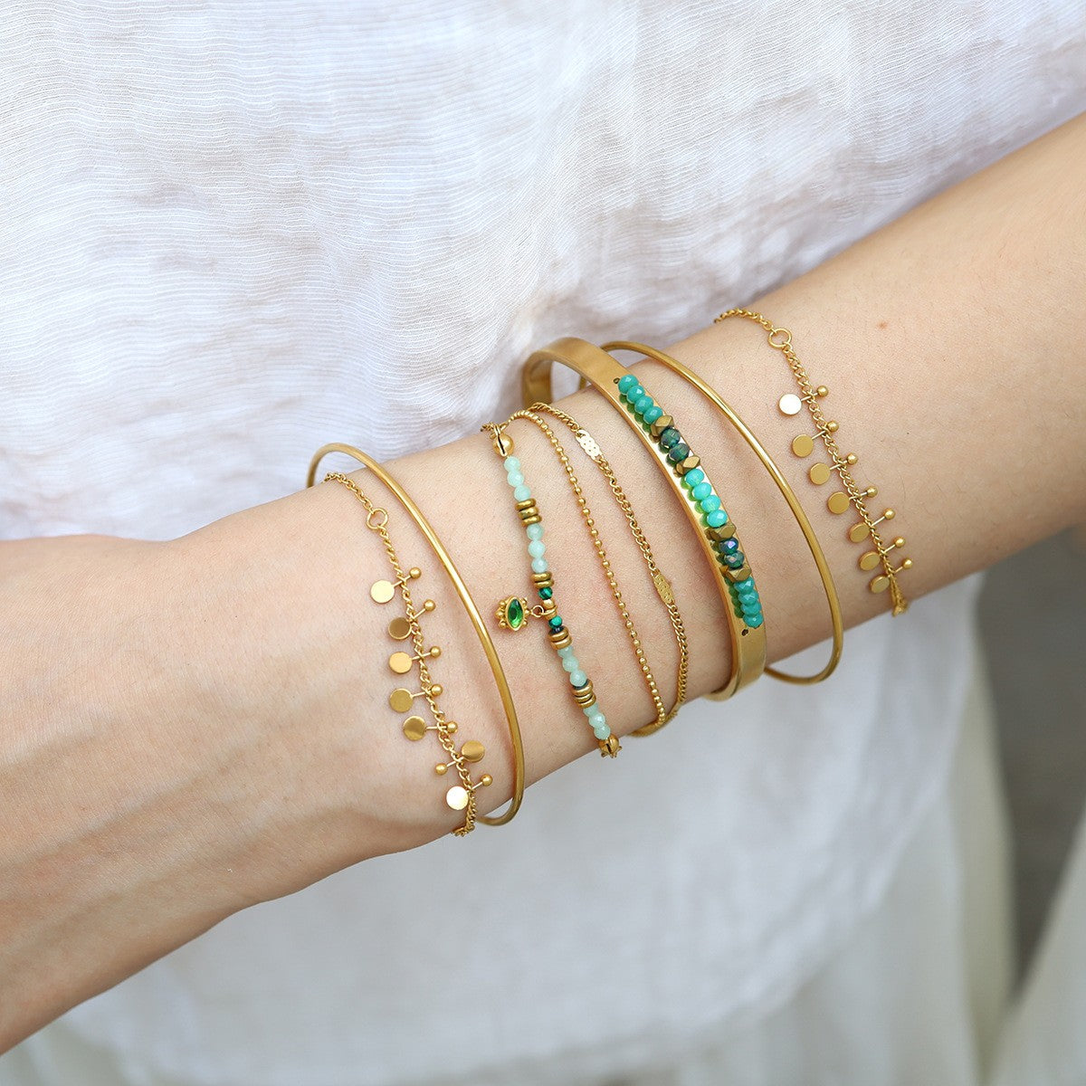 Bohemian Beaded Bracelet