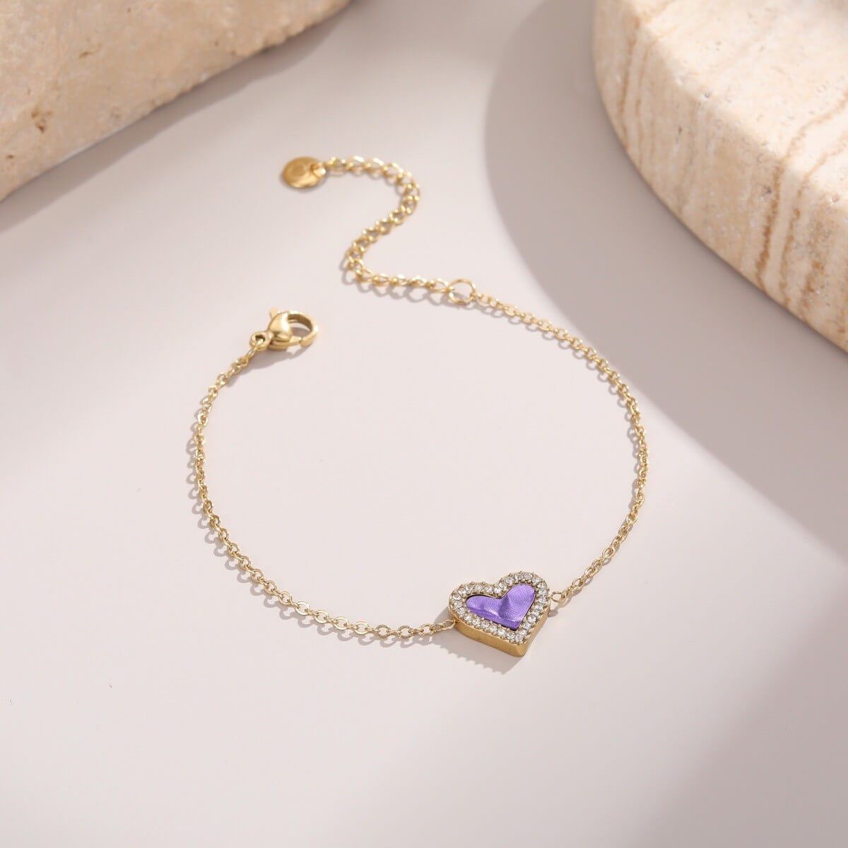 Heart Charm Bracelet