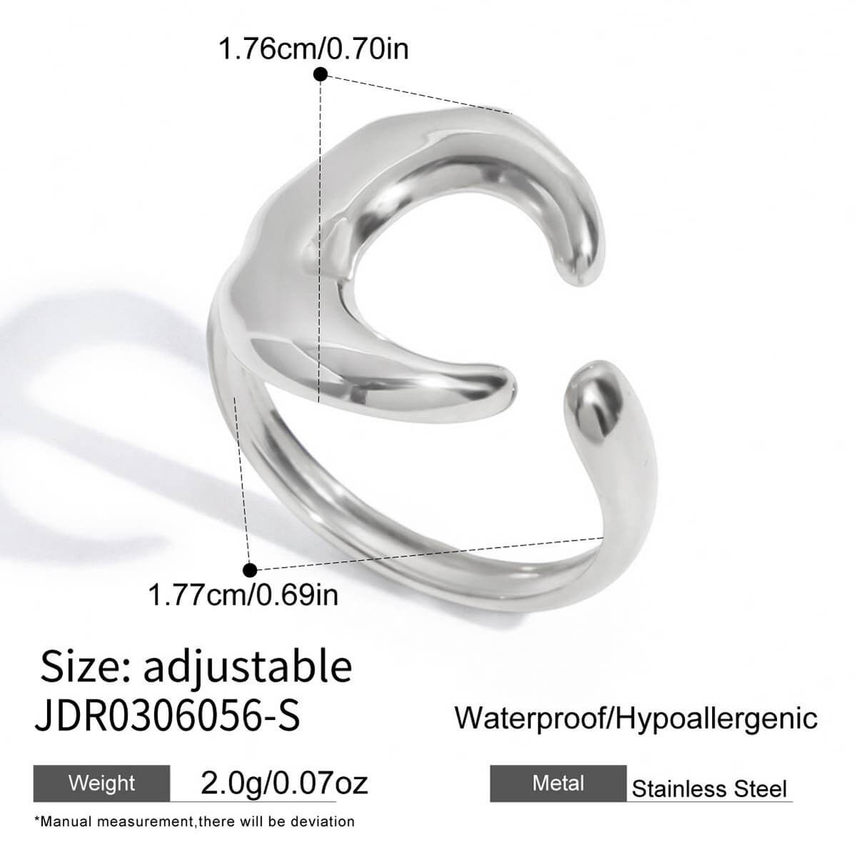 Waterproof Celestial Sun Moon Rings