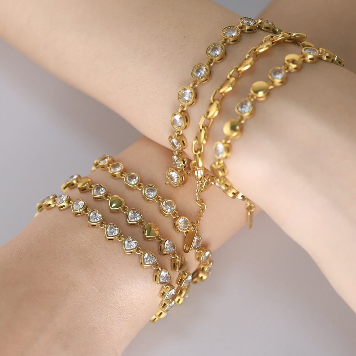 Cubic Zirconia Tennis Bracelet