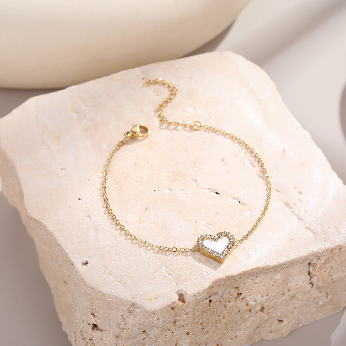 Heart Charm Bracelet