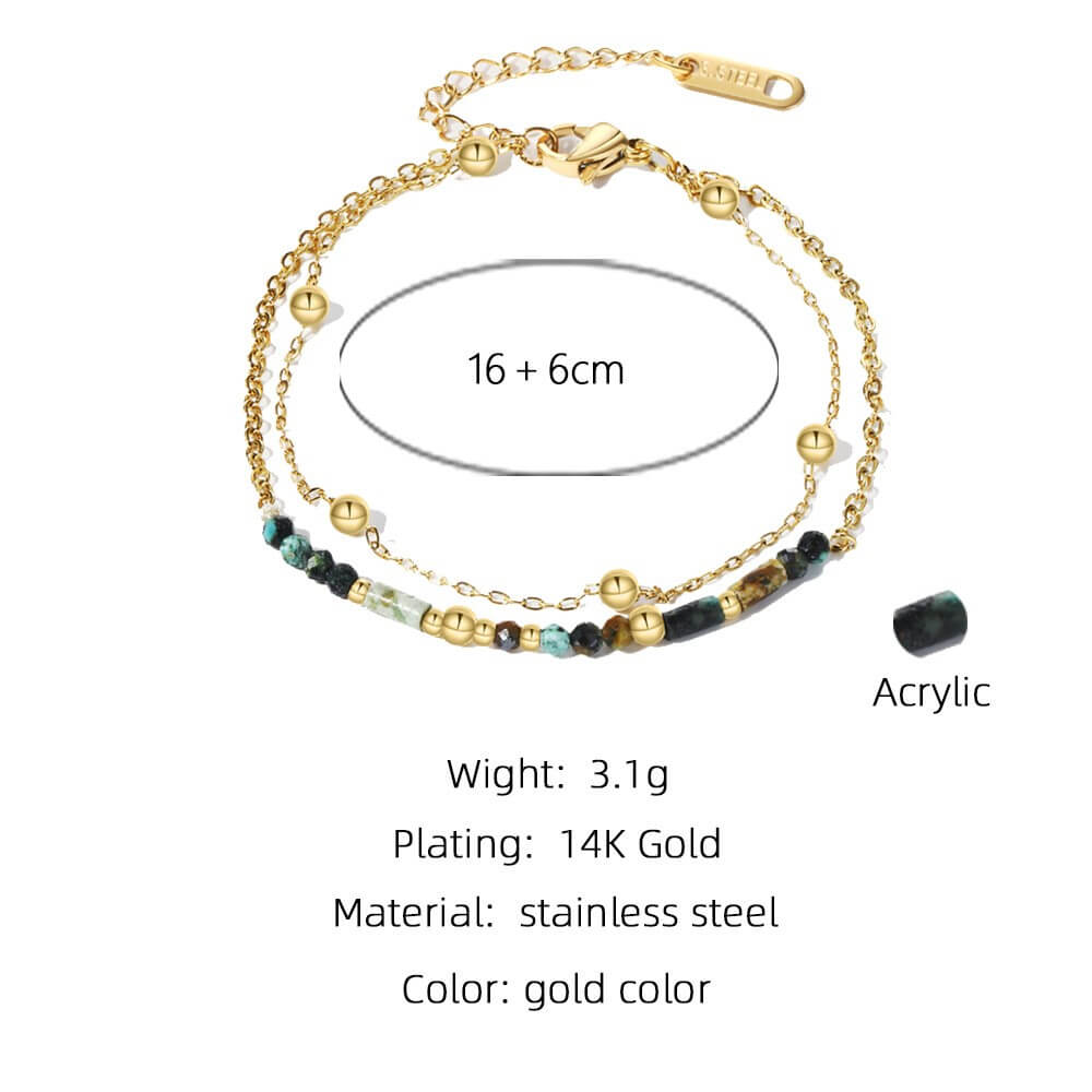 Bohemian Beaded Bracelet