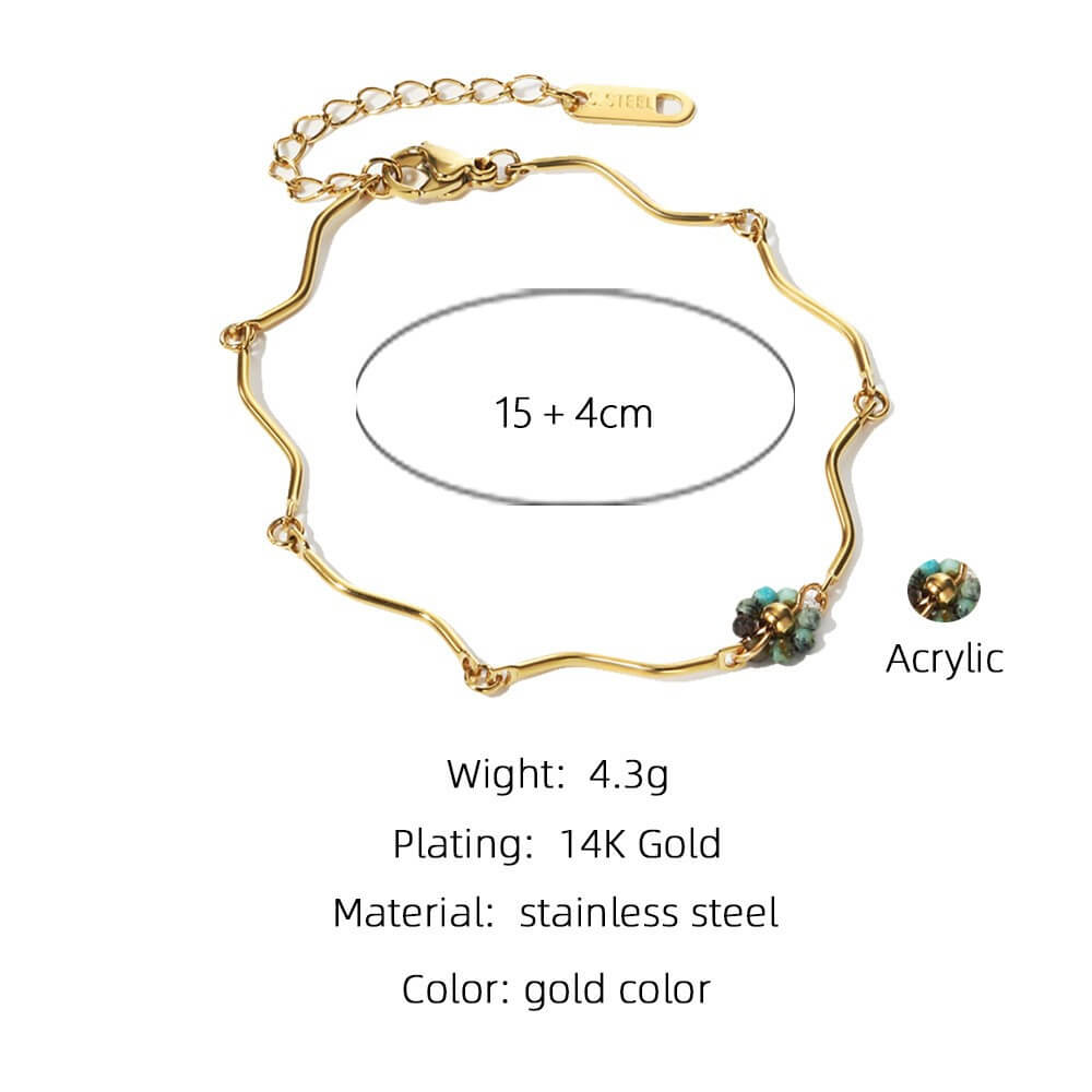 Bohemian Beaded Bracelet