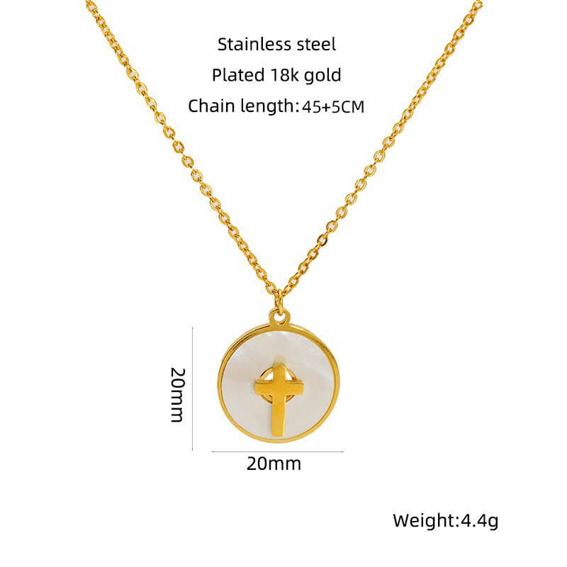 Waterproof Vintage Statement Pendant Necklace