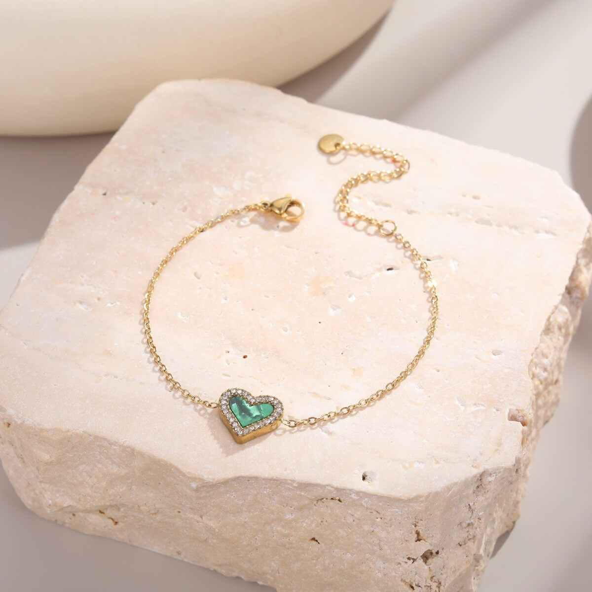 Heart Charm Bracelet