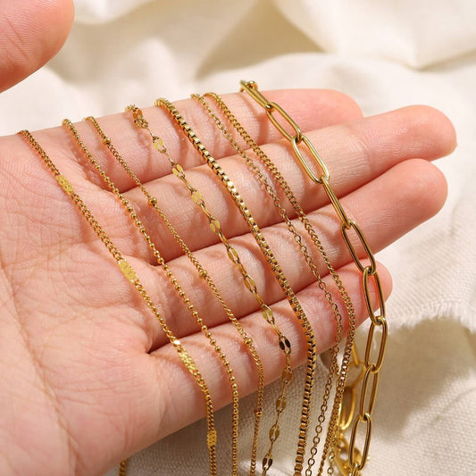 Classic Gold Chain Necklace Collection