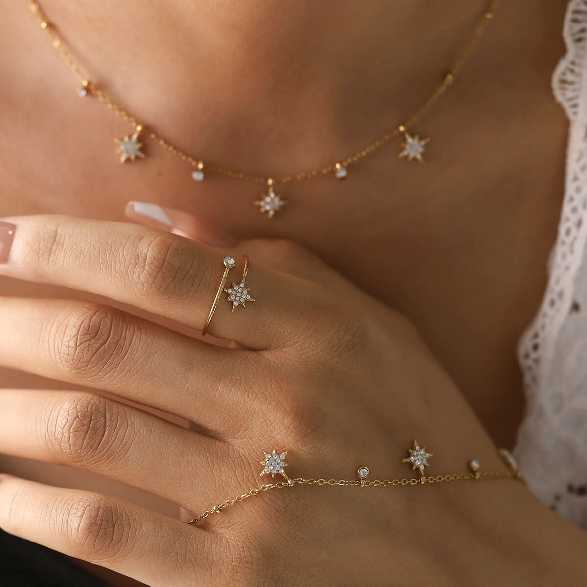 Celestial North Star Jewelry Collection