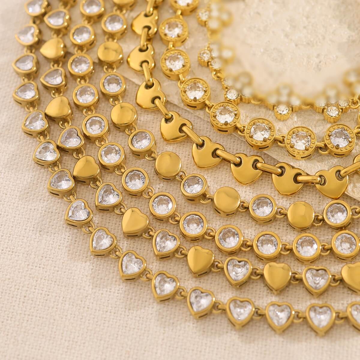 Cubic Zirconia Tennis Bracelet