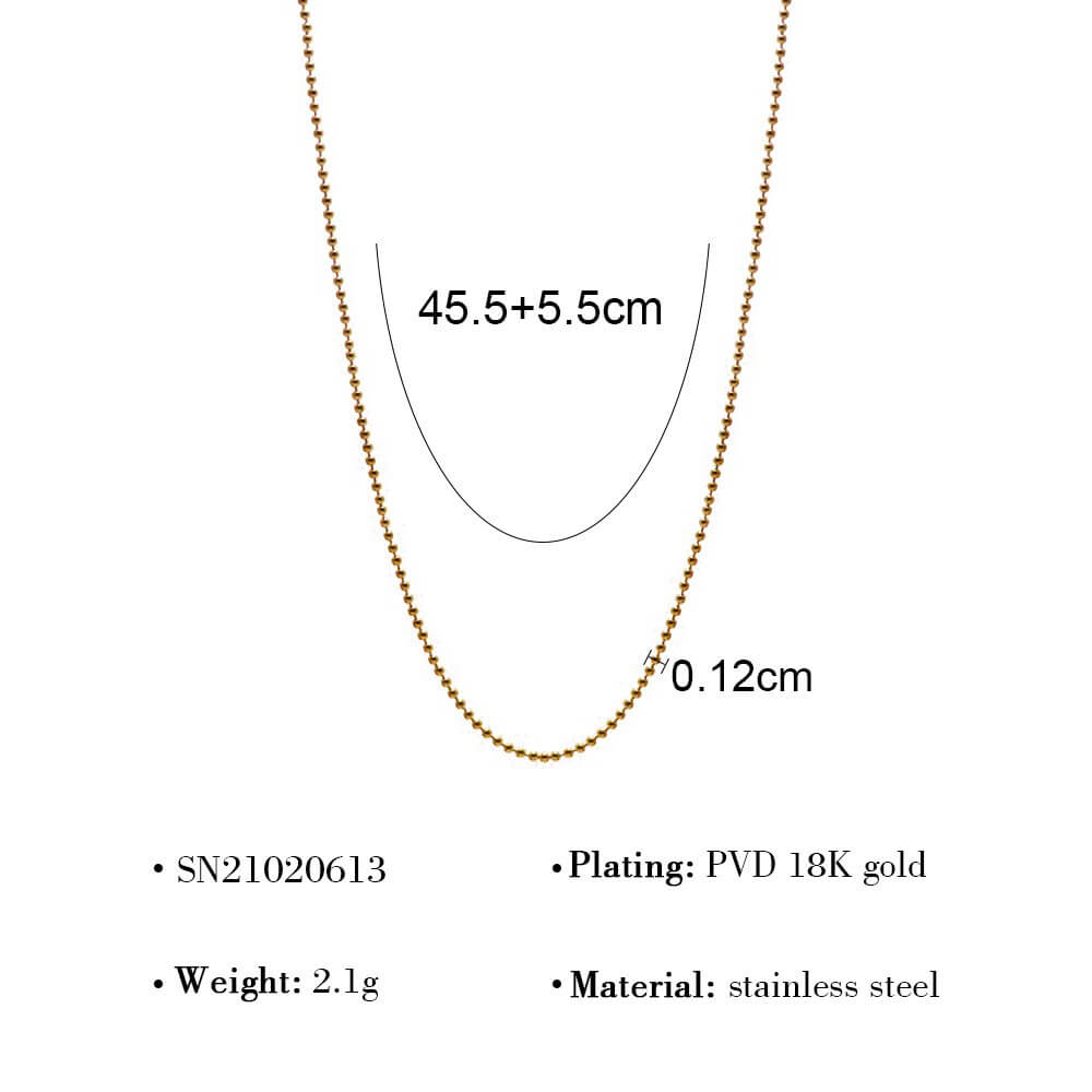 Classic Gold Chain Necklace Collection