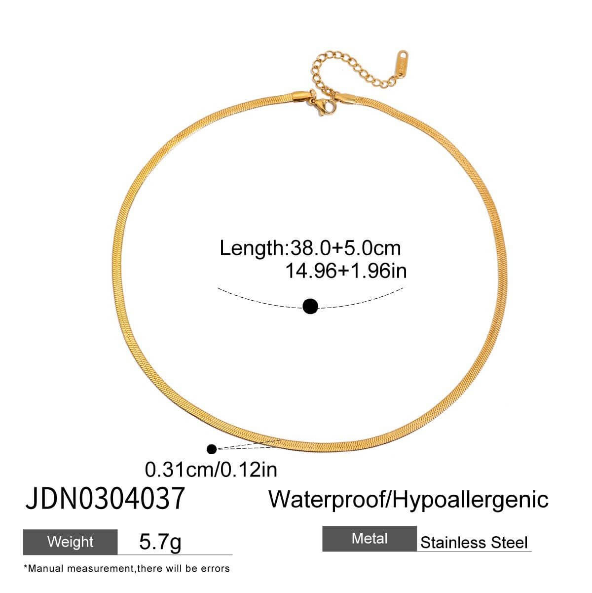 18K Gold Cylinder Charm Necklace