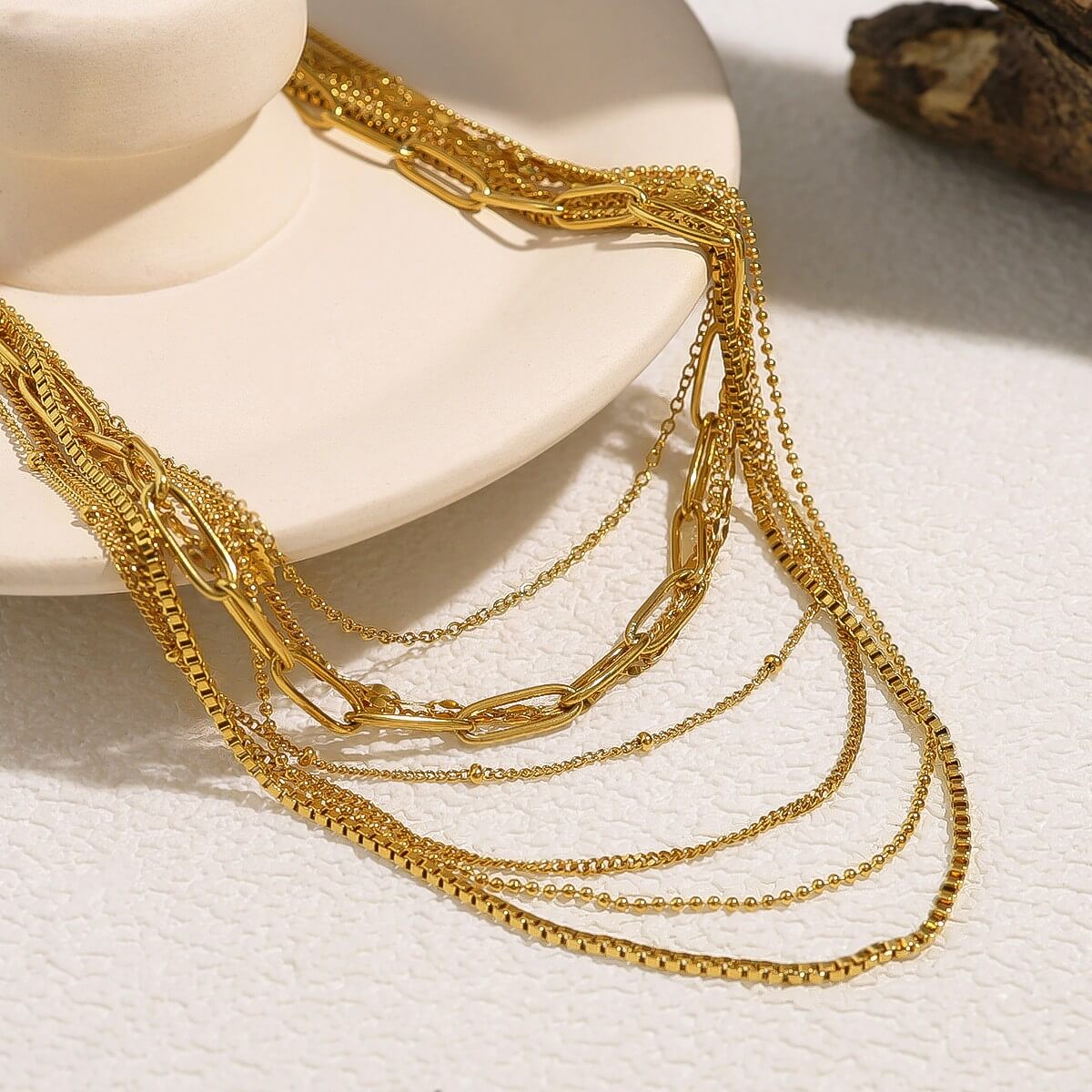 Classic Gold Chain Necklace Collection