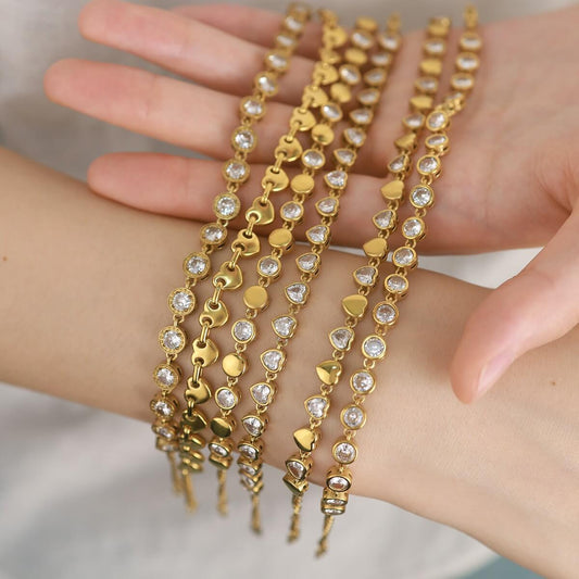 Cubic Zirconia Tennis Bracelet
